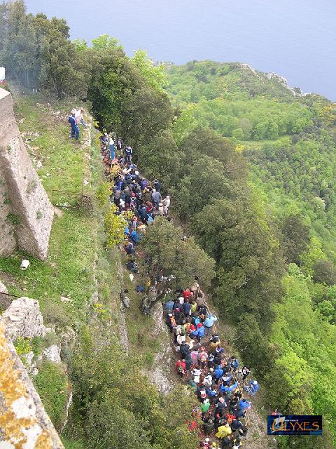 arrivo della processione.JPG